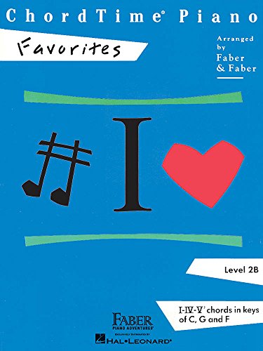 Imagen de archivo de ChordTime Piano - Level 2B: Favorites (Faber Piano Adventures) a la venta por Ergodebooks