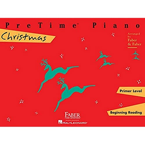 Beispielbild fr Pretime Piano Christmas, Primer Level: Beginnning Reading (Faber Piano Adventures) zum Verkauf von Jenson Books Inc