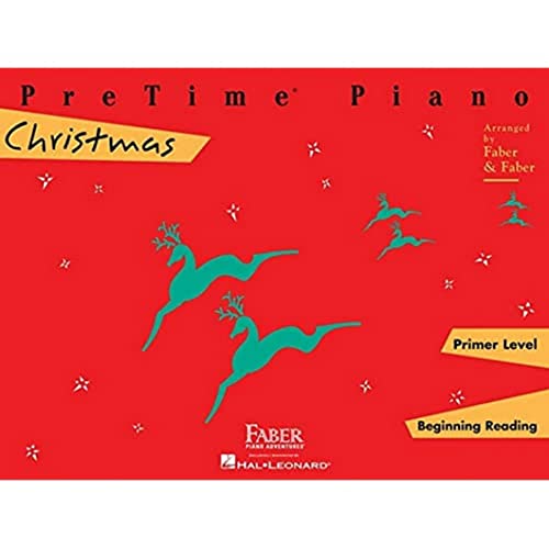 Imagen de archivo de Pretime Piano Christmas, Primer Level: Beginnning Reading (Faber Piano Adventures) a la venta por Reliant Bookstore