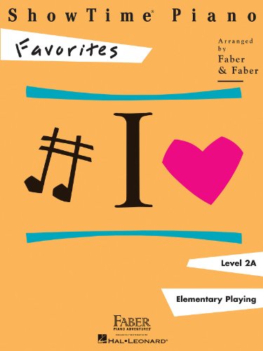 Imagen de archivo de ShowTime Piano - Level 2A: Favorites (Faber Piano Adventures) a la venta por Ergodebooks