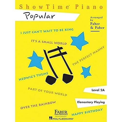 9781616770433: ShowTime Piano: Popular: Level 2a