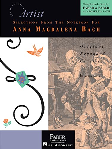 9781616770495: Selections from the notebook for anna m. bach piano: The Developing Artist Original Keyboard Classics, Intermediate (Developing Artist Library)