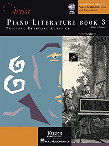 9781616770563: Piano literature - book 3 piano +cd: Developing Artist Original Keyboard Classics (The Developing Artist Library)