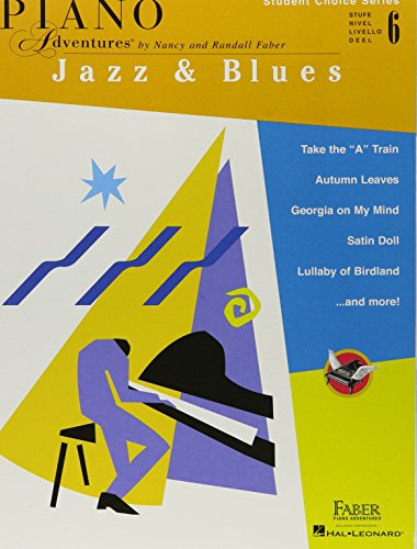 9781616771799: Faber Piano Adventures - Student Choice Series: Jazz & Blues Level 6