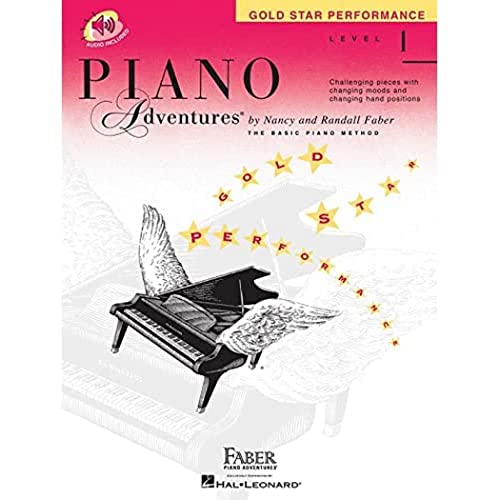 9781616776039: Level 1 - gold star performance with cd piano +cd: Piano Adventures