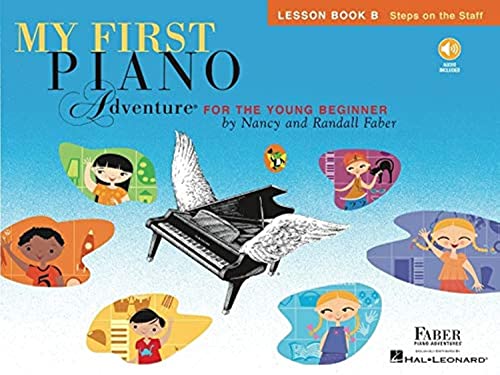 Imagen de archivo de Faber Piano Adventures My First Piano Adventure Lesson Book B with CD a la venta por Once Upon A Time Books