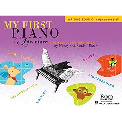 9781616776244: My first piano adventure - writing book c piano: Writing Book C, Skips on the Staff (Piano Adventure's)
