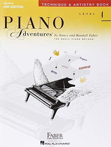 Imagen de archivo de Technique & Artistry Level 4 Faber Piano Adventures Second Edition a la venta por Ergodebooks