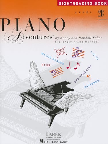 Piano Adventures - Sightreading Book - Level 2B (9781616776398) by Faber, Nancy; Faber, Randall