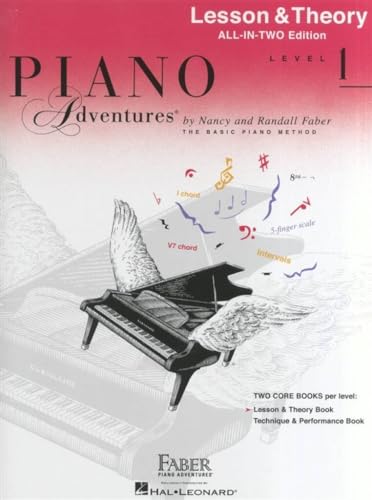 Beispielbild fr Piano Adventures: Lesson and Theory Book - Level 1 (Piano Adventures All in Two) zum Verkauf von Monster Bookshop