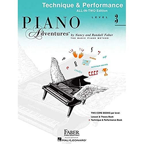9781616776886: Faber piano adventures: level 3 - techn. & perf. piano +cd: Technique & Performance - Anglicised Edition