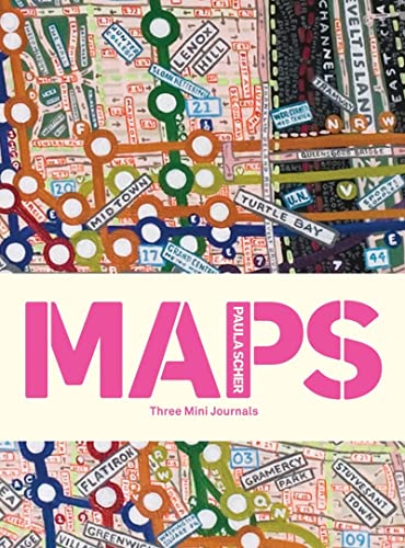 Paula Scher MAPS New York/Paris/London: Three Mini Journals (9781616891435) by Scher, Paula
