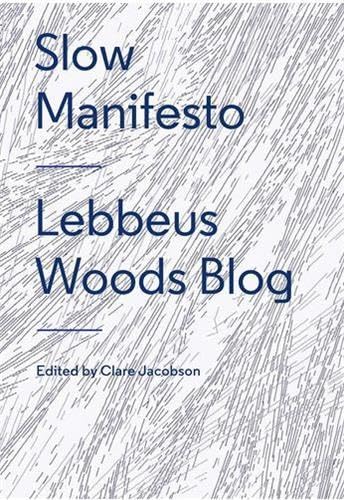 Imagen de archivo de Slow Manifesto: Lebbeus Woods Blog a la venta por PlumCircle