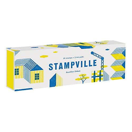 Stock image for Stampville 25 stamps + 2 ink pads for sale by Lakeside Books