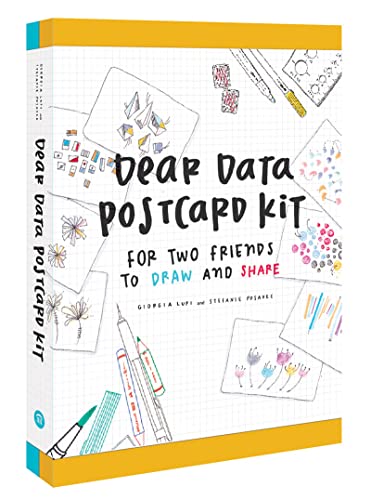 Stock image for Dear Data Postcard Kit: For Two Friends to Draw and Share (DIY Data Visualization Postcard Kit) for sale by Bookoutlet1