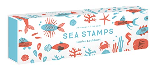 Stock image for Sea Stamps: 25 Rubber Stamps and Two Ink Colors for sale by Bookoutlet1