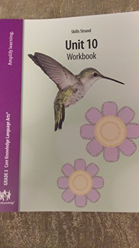 Beispielbild fr Skills Strand unit 10 workbook Grade 3 Core Knowledge Language Arts zum Verkauf von ThriftBooks-Atlanta