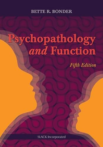 Beispielbild fr Psychopathology and Function zum Verkauf von BooksRun
