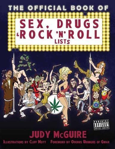 9781617130168: The Official Book of Sex, Drugs, and Rock'n'Roll Lists