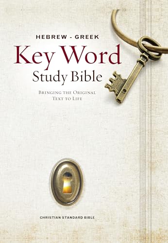 Stock image for The Hebrew-Greek Key Word Study Bible: CSB Edition, Hardbound (Key Word Study Bibles) for sale by Lakeside Books