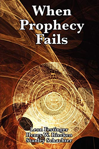 Stock image for When Prophecy Fails for sale by THE SAINT BOOKSTORE