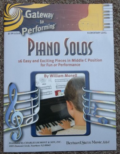 Stock image for Gateway to Performing Piano Solos - Elementary Level for sale by GF Books, Inc.