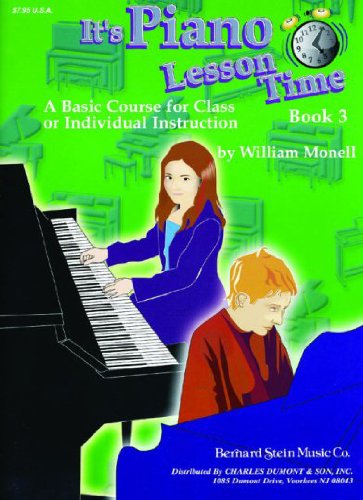 Stock image for It's Piano Lesson Time - Book 3 for sale by GF Books, Inc.