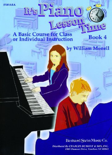 Stock image for It's Piano Lesson Time - Book 4 for sale by GF Books, Inc.