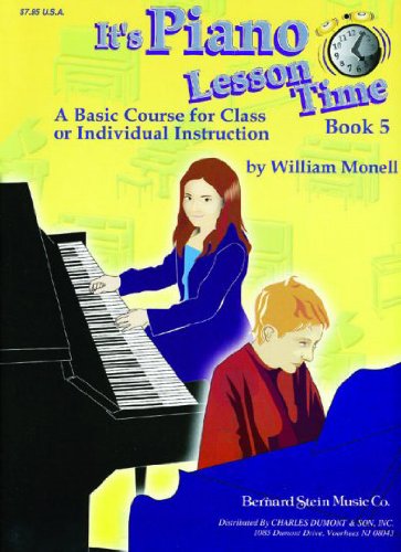 Stock image for It's Piano Lesson Time - Book 5 for sale by GF Books, Inc.