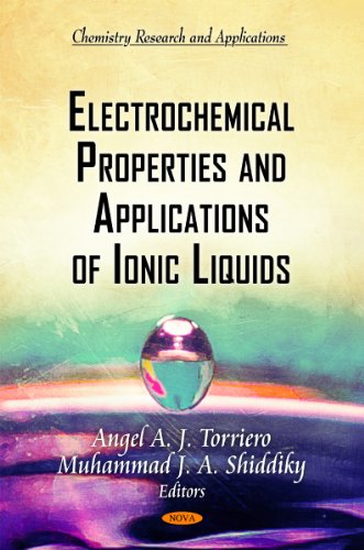 Stock image for ELECTROCHEMICAL PROPERTIES &AMP; APPLICATIONS OF IONIC LIQUIDS for sale by Basi6 International