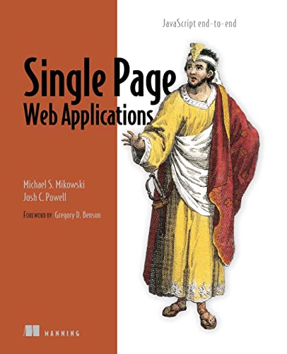 9781617290756: Single Page Web Applications: JavaScript end-to-end