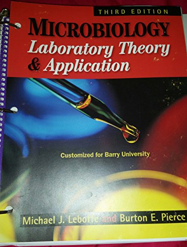 9781617313554: Microbiology Laboratory Theory and Application