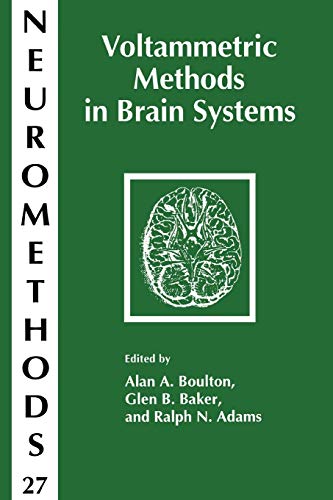 Imagen de archivo de Voltammetric Methods in Brain Systems (Neuromethods, 27) a la venta por Lucky's Textbooks