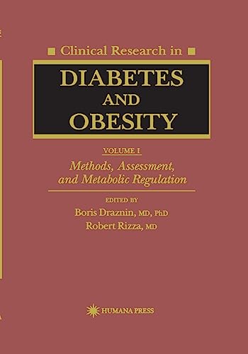 Imagen de archivo de Clinical Research in Diabetes and Obesity, Volume 1 Methods, Assessment, and Metabolic Regulation a la venta por Buchpark