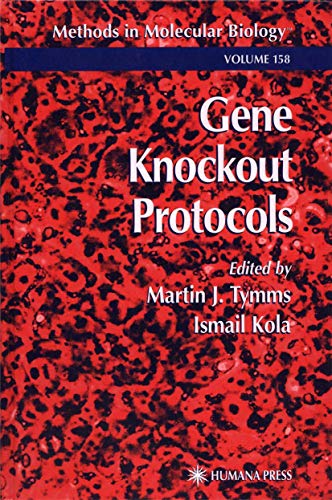 9781617370809: Gene Knockout Protocols (Methods in Molecular Biology, 158)