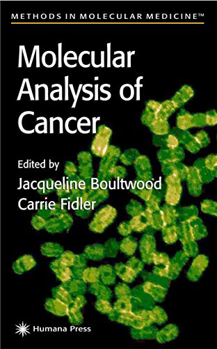 Beispielbild fr Molecular Analysis of Cancer zum Verkauf von Blackwell's