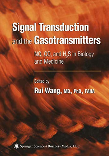 Imagen de archivo de Signal Transduction and the Gasotransmitters: No; Co; and H2s in Biology and Medicine a la venta por Ria Christie Collections