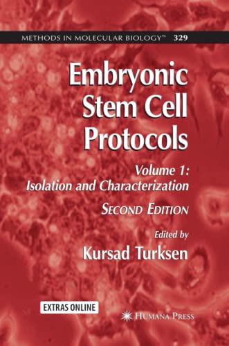 9781617376016: Embryonic Stem Cell Protocols: Volume I: Isolation and Characterization: 329