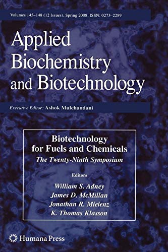 Stock image for Biotechnology for Fuels and Chemicals: The Twenty-Ninth Symposium for sale by Buchpark