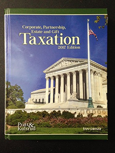 Imagen de archivo de Corporate, Partnership, Estate and Gift Taxation, 2017 Edition a la venta por Boards & Wraps
