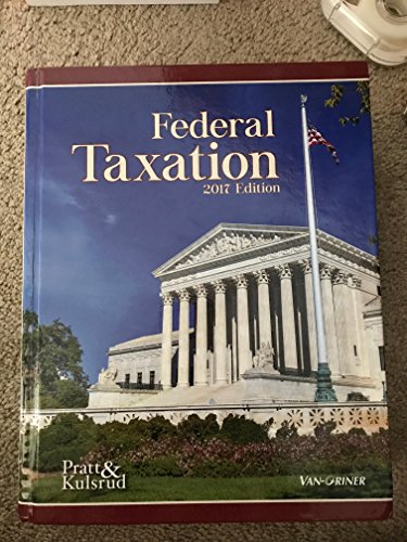 Stock image for Federal Taxation 2017 Edition for sale by HPB-Red