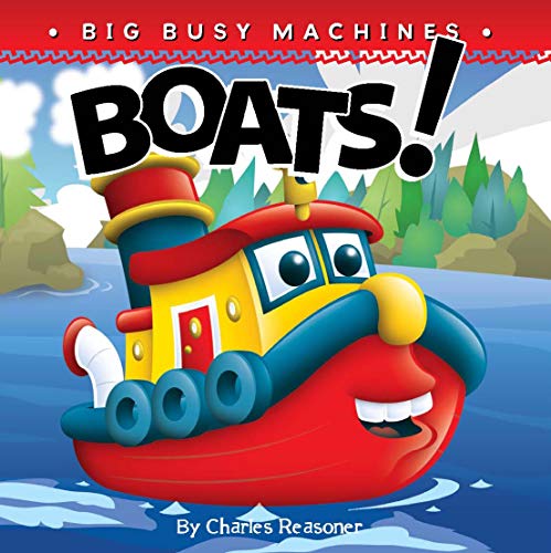 Beispielbild fr Boats! (Big Busy Machines) zum Verkauf von Goodwill