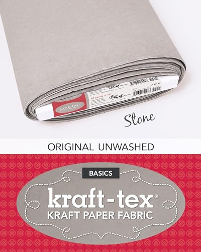 Stock image for kraft-tex Bolt 19" x 10 yards, Stone: Kraft Paper Fabric (kraft-tex Basics) for sale by Ria Christie Collections