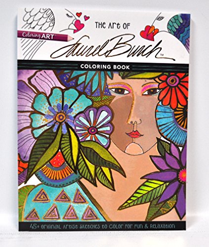9781617452765: The Art of Laurel Burch: 45+ Original Artist Sketches to Color for Fun & Relaxation