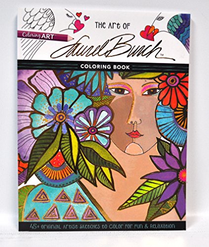 9781617452765: The Art of Laurel Burch™ Coloring Book: 45+ Original Artist Sketches to Color for Fun & Relaxation