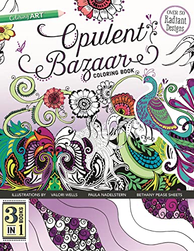 Beispielbild fr Opulent Bazaar: Coloring Book zum Verkauf von WorldofBooks