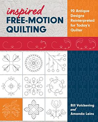 Beispielbild fr Inspired Free-Motion Quilting: 90 Antique Designs Reinterpreted for Todays Quilter zum Verkauf von Goodwill Books