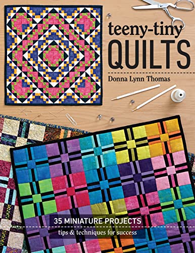 Stock image for Teeny-Tiny Quilts: 35 Miniature Projects . Tips & Techniques for Success for sale by SecondSale