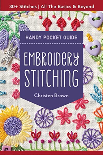 Imagen de archivo de Embroidery Stitching Handy Pocket Guide a la venta por Blackwell's