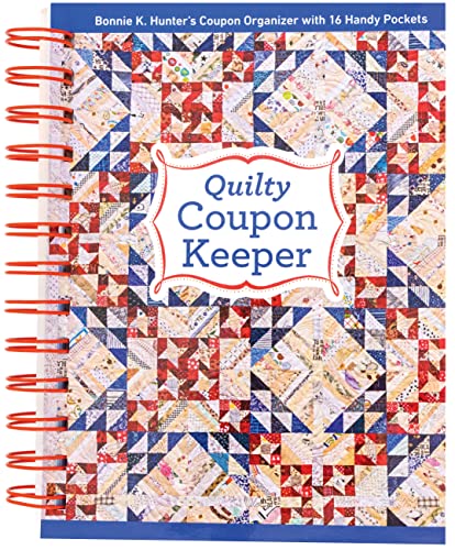 Stock image for Quilty Coupon Keeper: Bonnie K. Hunter's Coupon Organizer with 16 Handy Pockets for sale by SecondSale